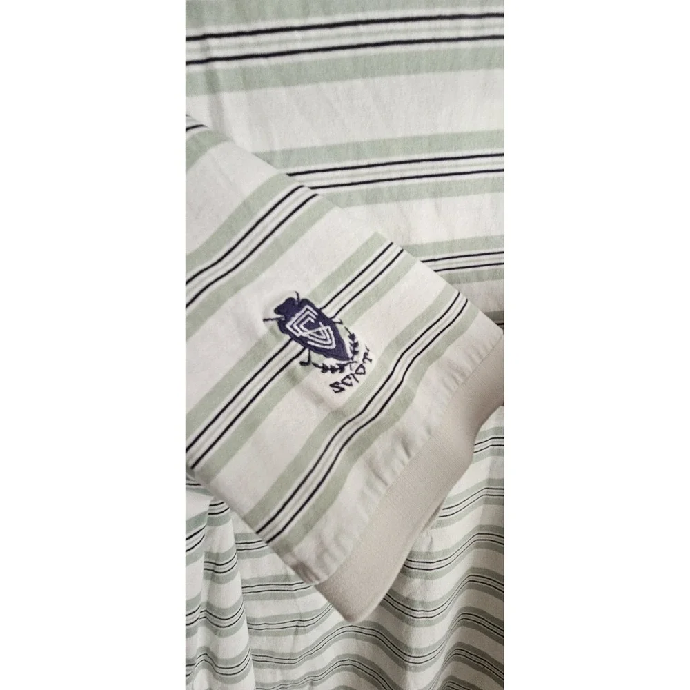 POLO GOLF RALPH LAUREN 100% pima cotton men Sz M polo shirt‎ striped